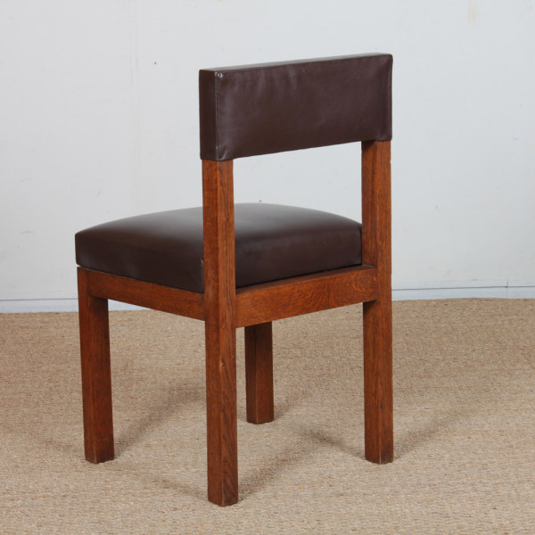 Ensemble de 4 chaises attribuées à Emiel Veranneman, 1960 - 