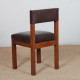 Set of 4 chairs attributed to Emiel Veranneman, 1960 - 