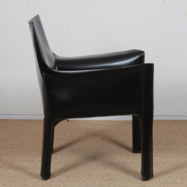 Paire de fauteuils CAB 414 par Mario Bellini pour Cassina, 1970 - 
