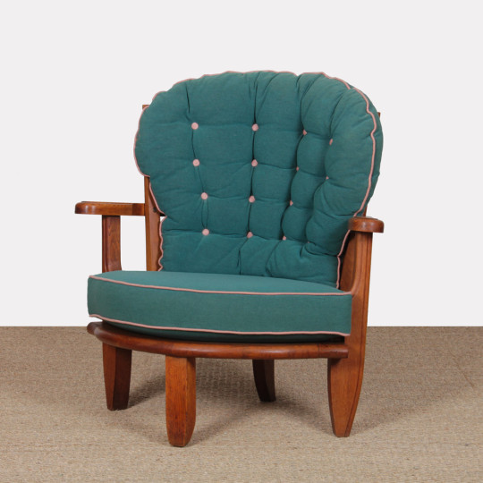 Fauteuil par Guillerme et Chambron pour Votre Maison, 1960 - 