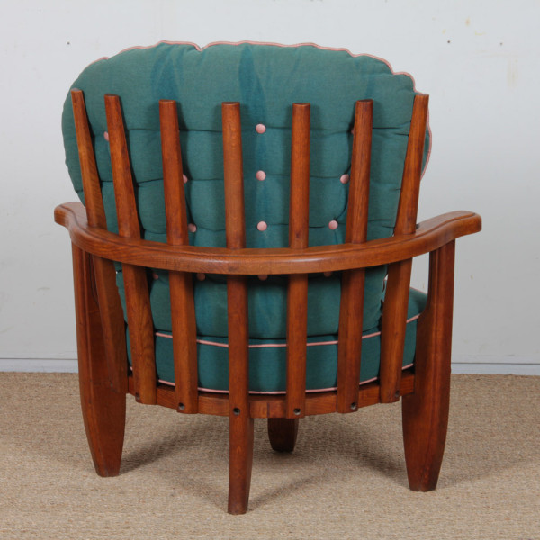 Fauteuil par Guillerme et Chambron pour Votre Maison, 1960 - 