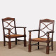 Pair of armchairs in the style of Charles Dudouyt, 1950 - 