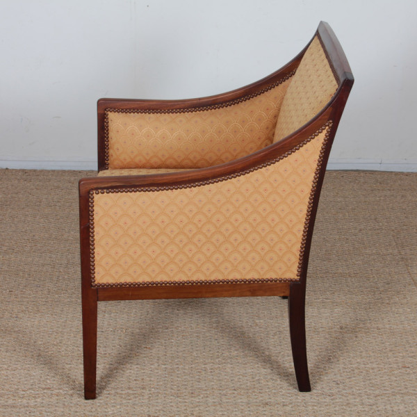 Armchair in the style of Jean-Michel Frank from the 1930s–1940s - 