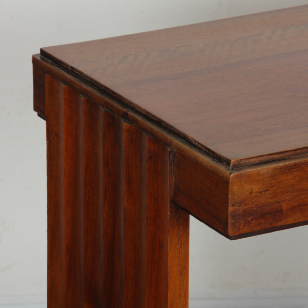 Wooden console table, French, 1940s–1950s - 