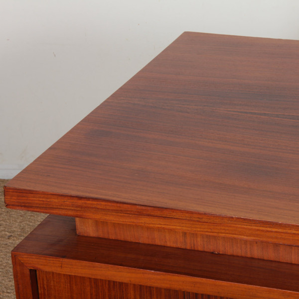 Modernist wooden desk, dating from the 1940s - 