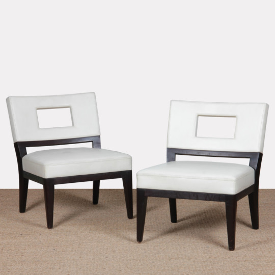 Paire de fauteuils par Christian Liaigre pour Holly Hunt, 1990 - 
