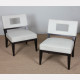 Pair of armchairs by Christian Liaigre for Holly Hunt, 1990 - 