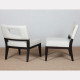 Paire de fauteuils par Christian Liaigre pour Holly Hunt, 1990 - 