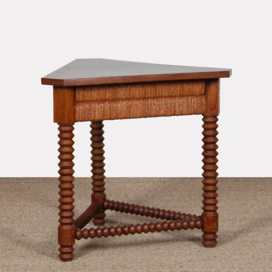 Side table/end table in the style of Charles Dudouyt, 1940 - 