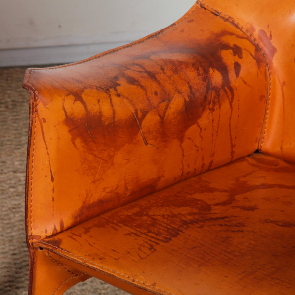 Pair of CAB 413 armchairs by Mario Bellini for Cassina, 1970s - 
