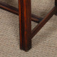 Set of 6 solid wood straw-seated chairs, made in France, 1940 - 