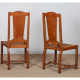 Set of 6 chairs in the style of Charles Dudouyt, 1950 - 