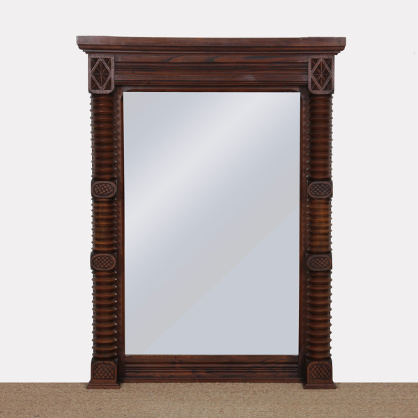 Grand miroir dans le goût de Charles Dudouyt, 1940 - 