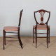 A pair of chairs, English, late 19th century - 
