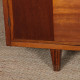 Large solid wood sideboard, a modernist piece from the 1950s - 