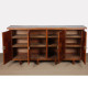 Large solid wood sideboard, a modernist piece from the 1950s - 