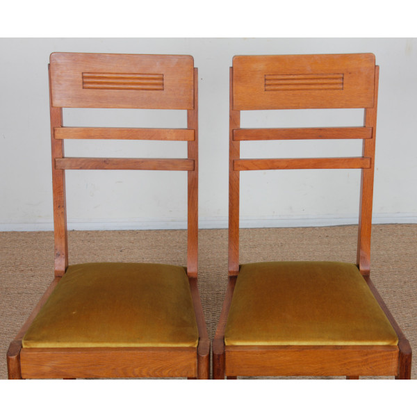 Set of 4 chairs, French craftsmanship from the 1950s - 