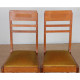Suite de 4 chaises, travail français des années 1950 - 