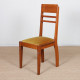 Set of 4 chairs, French craftsmanship from the 1950s - 