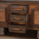Oak sideboard, French-made in the 1940s - 