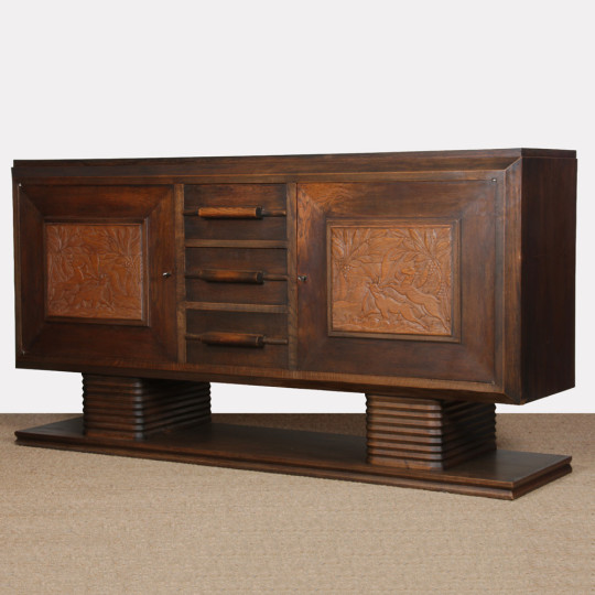Oak sideboard, French-made in the 1940s - 