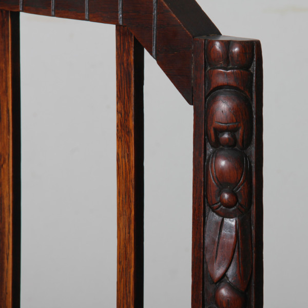 Suite de 6 chaises Art déco, travail français des années 1930 - 