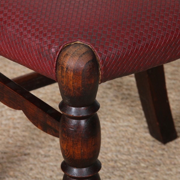 A set of six Art Deco chairs, French-made in the 1930s - 
