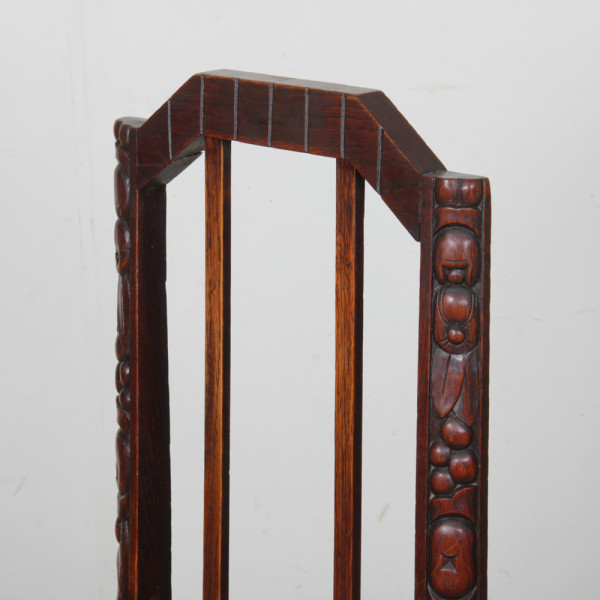 A set of six Art Deco chairs, French-made in the 1930s - 