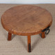 Table basse en chêne dans le goût de Jean Touret, 1950 - 