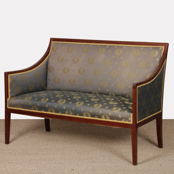 Couch in the style of Jean-Michel Frank from the 1930s–1940s - 