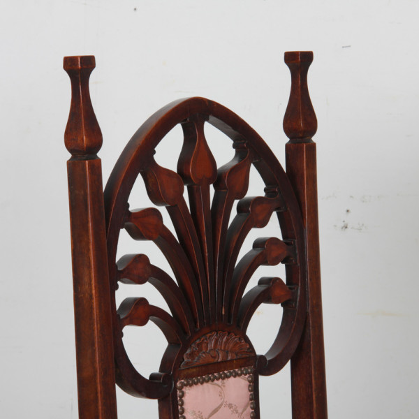 English armchair attributed to J.S. Henry, late 19th century - 
