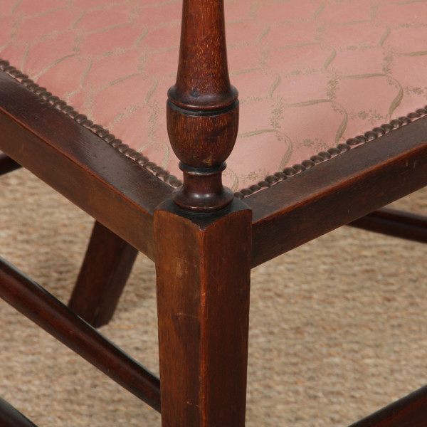 English armchair attributed to J.S. Henry, late 19th century - 