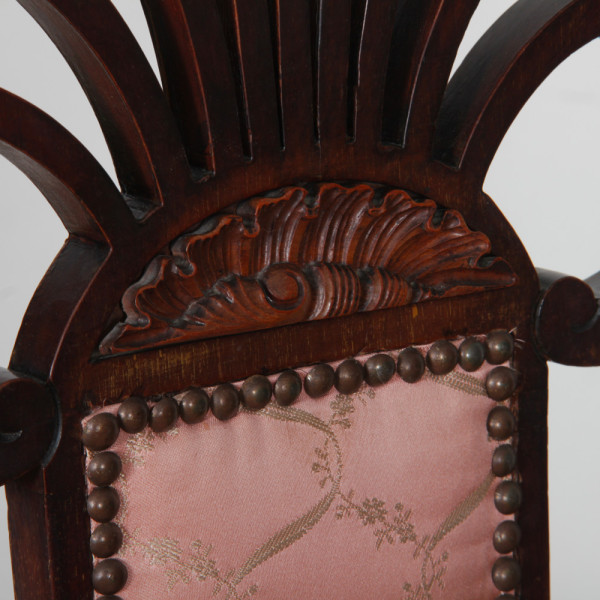 Fauteuil anglais attribué à J.S. Henry, fin du XIXe siècle - 