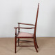 English armchair attributed to J.S. Henry, late 19th century - 