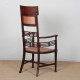 English armchair by J.S. Henry, Arts and Crafts, late 19th century - 
