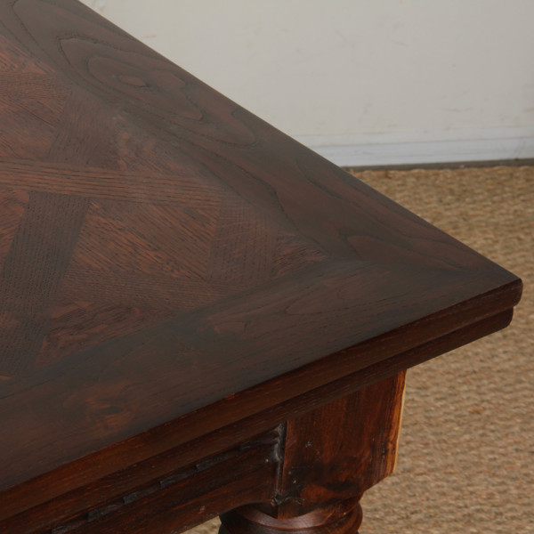 Extendable dining table, French craftsmanship from the 1940s - 