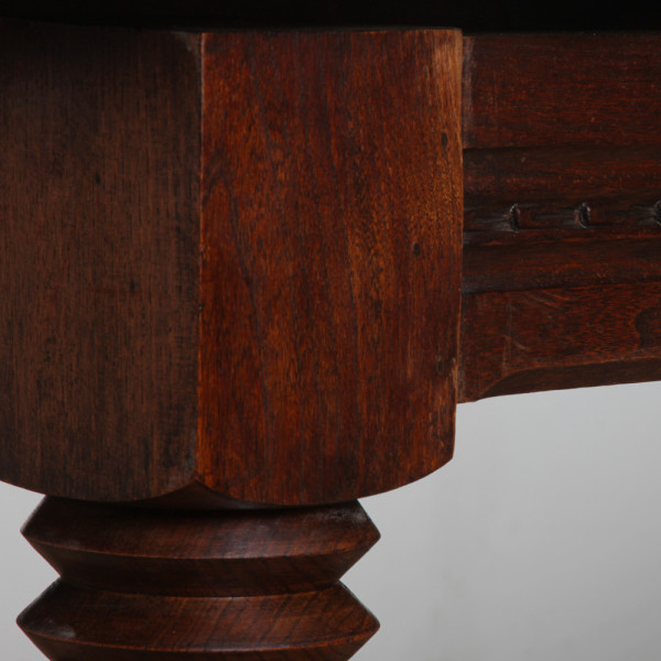 Extendable dining table, French craftsmanship from the 1940s - 
