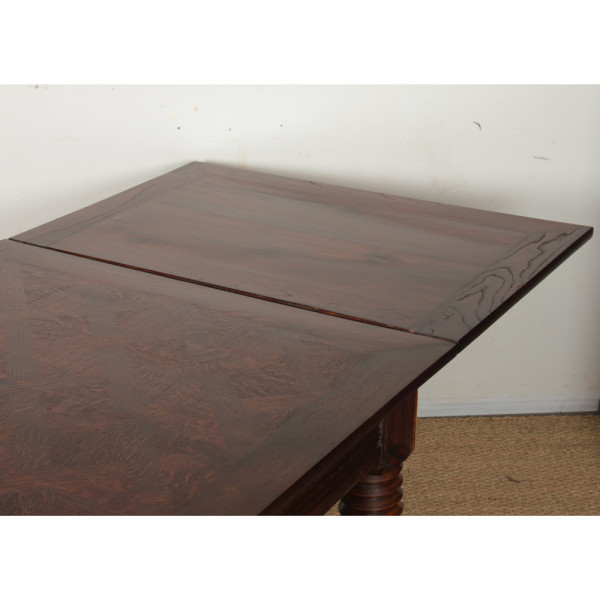 Table de repas extensible, travail français des années 1940 - 