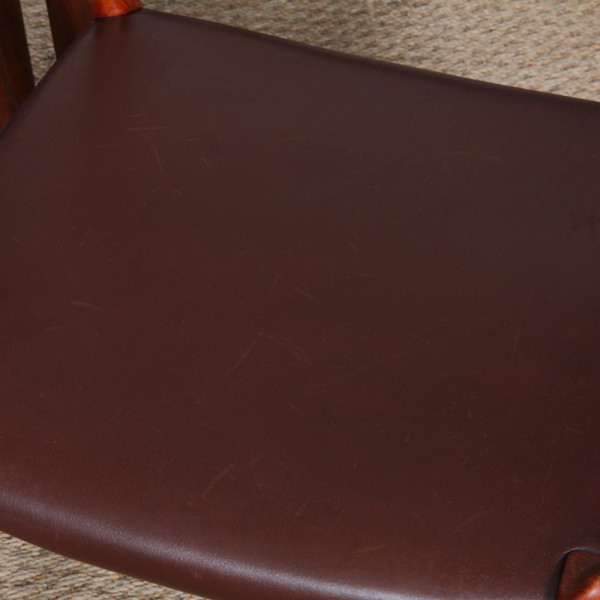Set of 6 teak chairs by Niels Otto Moller, model 78, 1960 - Scandinavian design