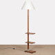 Oak floor lamp dating from the 1950s - 