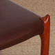 Set of 6 teak chairs by Niels Otto Moller, model 78, 1960 - Scandinavian design
