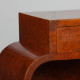 Paire de chevets en bois loupe des années 1930 - 