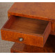Paire de chevets en bois loupe des années 1930 - 
