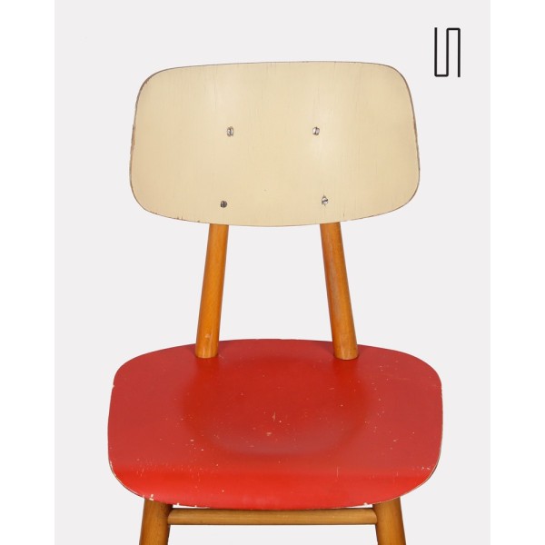 Chaise d'origine tchèque pour Ton, 1960 - Design d'Europe de l'Est