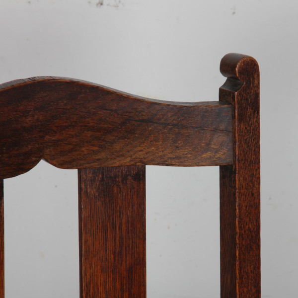 Fauteuil Arts & Crafts, travail anglais début du XXe siècle - 