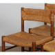 Suite de 4 chaises modèle Dordogne, édition Sentou, 1950 - 