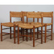 Set of 4 Dordogne chairs, Sentou edition, 1950 - 