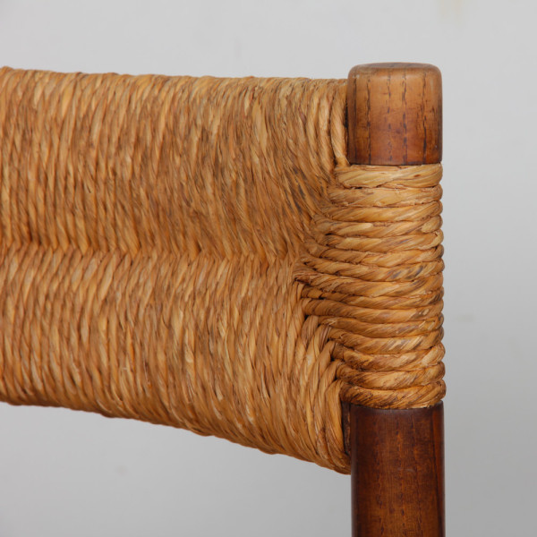 Suite de 4 chaises modèle Dordogne, édition Sentou, 1950 - 