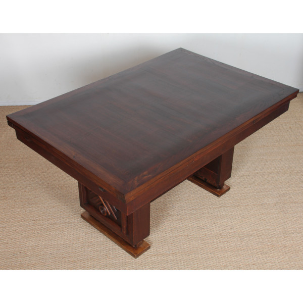 Dining table in the style of Charles Dudouyt, 1940 - 