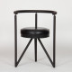Chaise Miss Dorn en cuir par Philippe Starck pour Disform, 1982 - Design Français